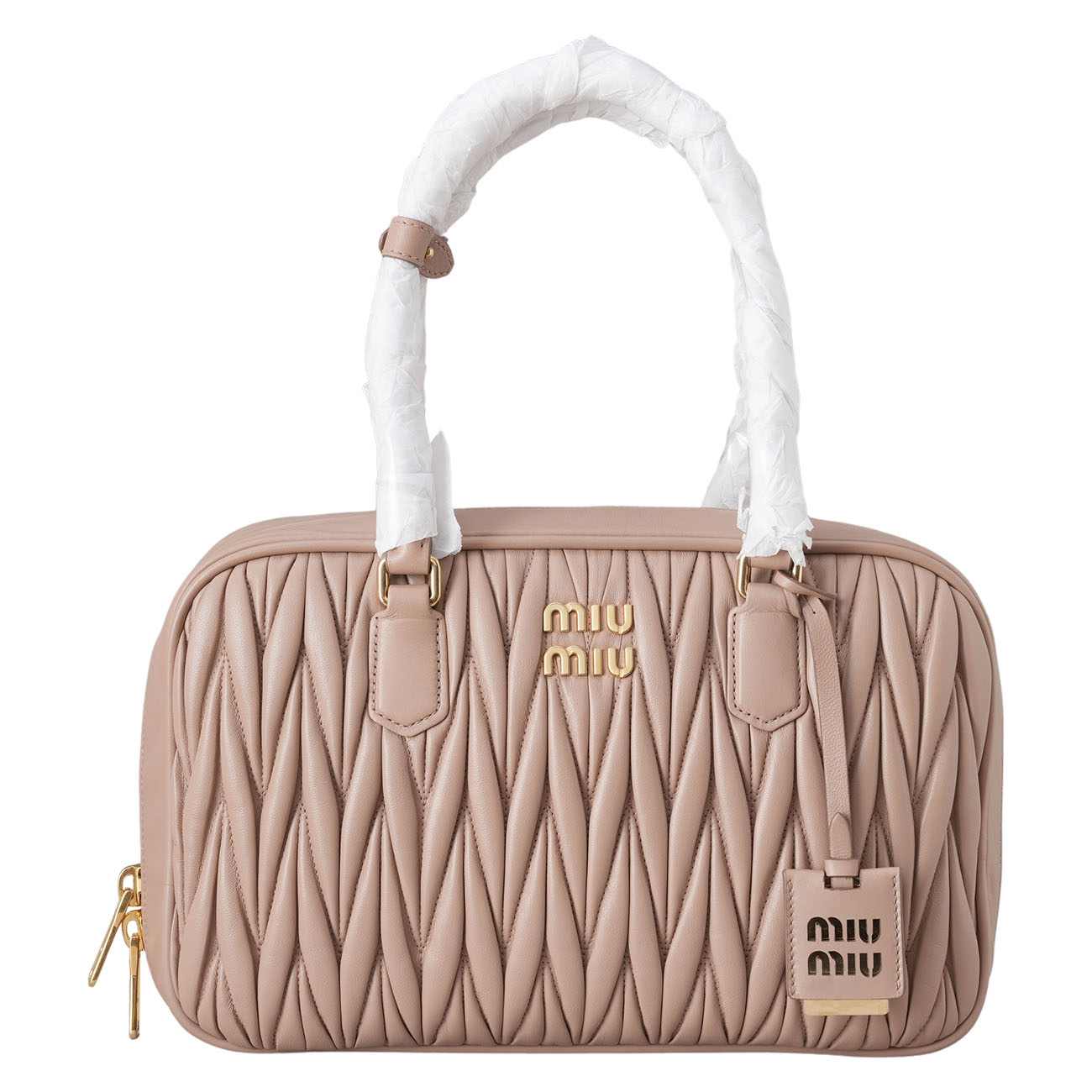 MIU MIU(USED)미우미우 5BB133 마테라쎄 토트백